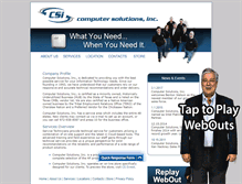 Tablet Screenshot of cs-inc.co
